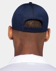 Cappellino da Baseball tinta unita Blu Lino Seta | Filatori