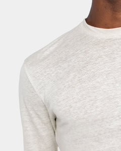 T shirt manica lunga tinta unita Corda 100% Masters of Linen | Filatori